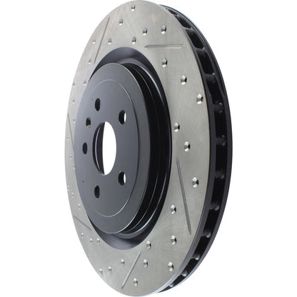 StopTech 127.62119R Rear Right Drilled Brake Rotor for 09-19 CTS / 10-20 Camaro