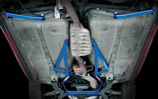 Cusco Power Brace Under Side Center | 2002-2007 Subaru WRX / 2004-2007 STi (672 492 C)