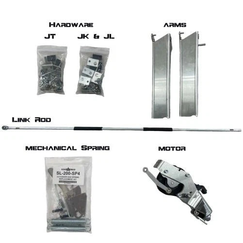 Rock Slide Rebuild Kit Step Slider - 4 Door Driver Side (Gen 3)