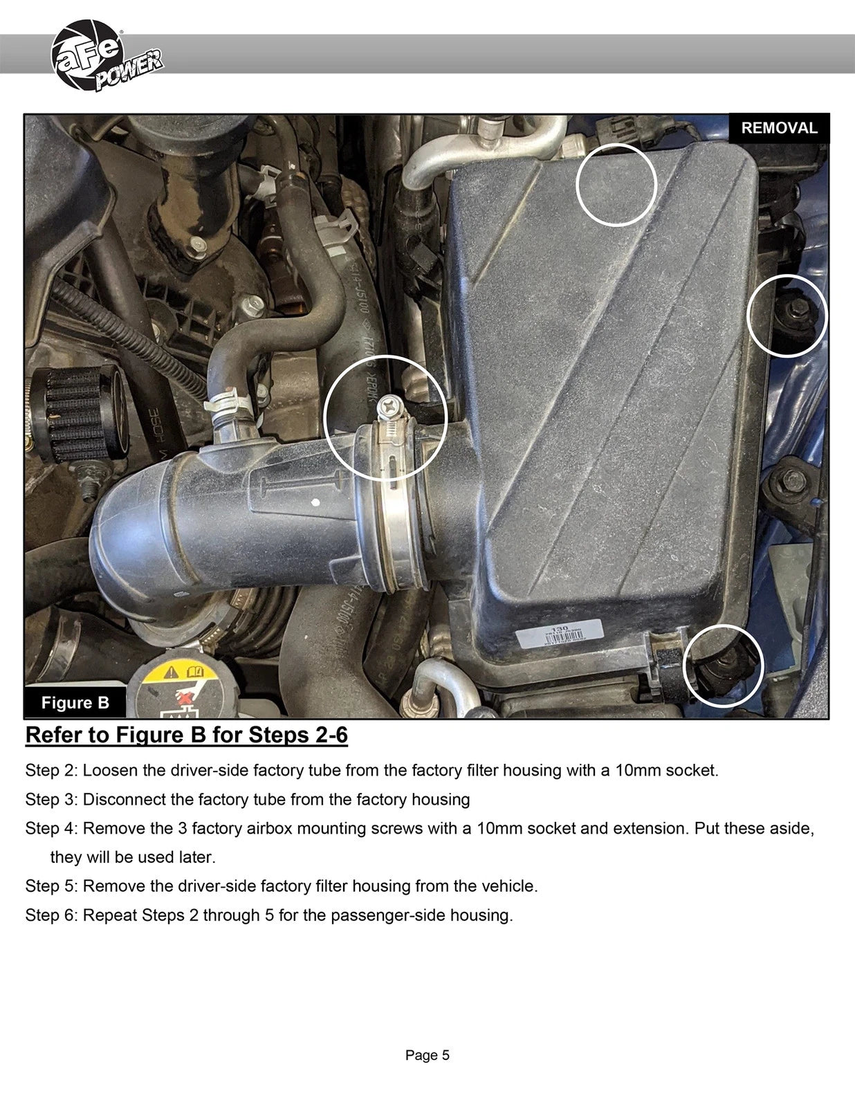 aFe 6" Tall Stage-2 MagnumFORCE Intake w/ Pro 5R Filter | Kia Stinger V6 3.3L TT (18-22) (56-70038R)