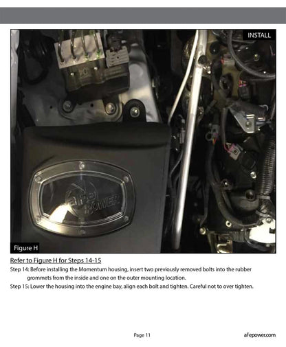 aFe Momentum GT Pro 5R Stage-2 Intake System | Toyota Tacoma V6 3.5L 2016 (54-76005)