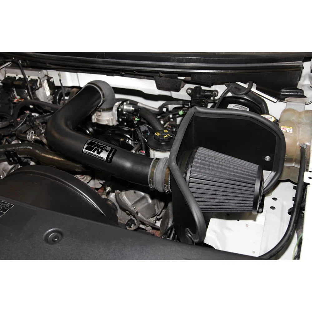 K&N 04-08 Ford F150 V8-5.4L/ Lobo 5.4L V8 Blackhawk Performance Intake Kit | Ford F150 (04-08) / Lobo (04-07) (71-2556)