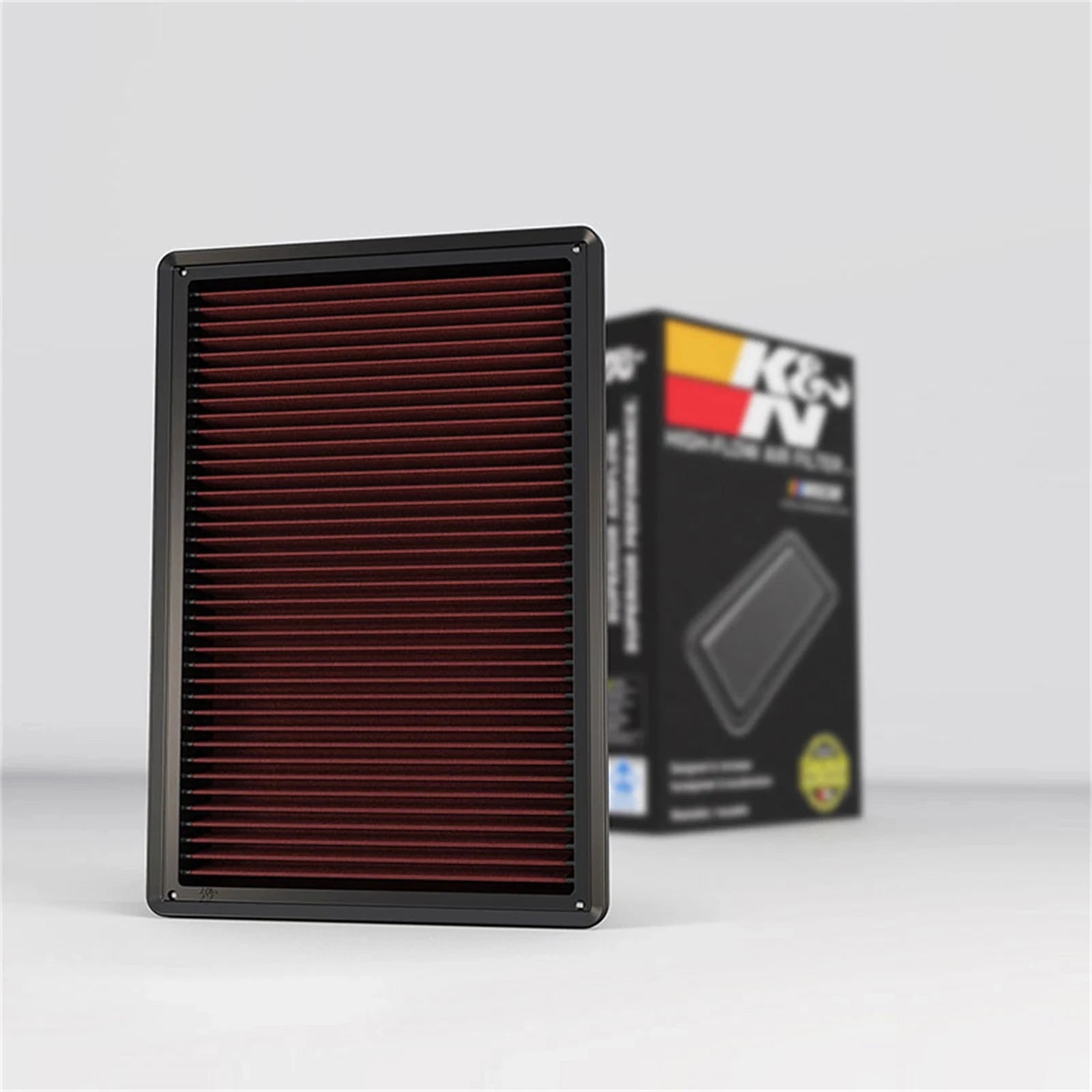 K&N Engineering Drop In Air Filter: Dodge Ram 1500 / 2500 / 3500 2002 - 2010 3.7L / 4.7L / 5.7L