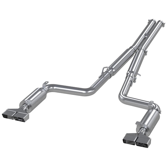 MBRP 3in. Cat-Back Dual Split Rear Exit Exhaust | Dodge Challenger RT 5.7L Hemi (09) (S7104409)