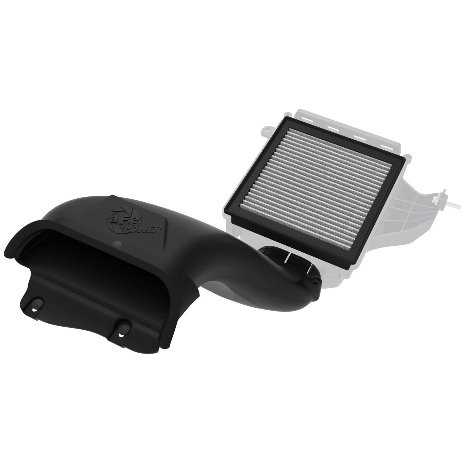 aFe 21-24 Ford F-150 V6/V8 Dynamic Air Scoop w/ Pro DRY S Filter | Ford F-150 (21-24) (55-11001D)