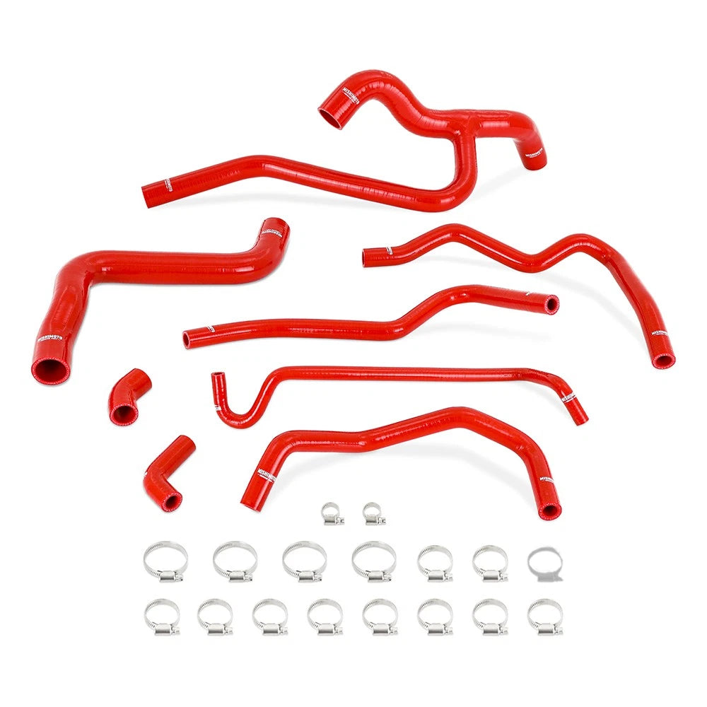 Mishimoto 4.0L V6 Silicone Radiator & Heater Hose Kit | Ford Mustang (04-10) (MMHOSE-MUS40-05RD)