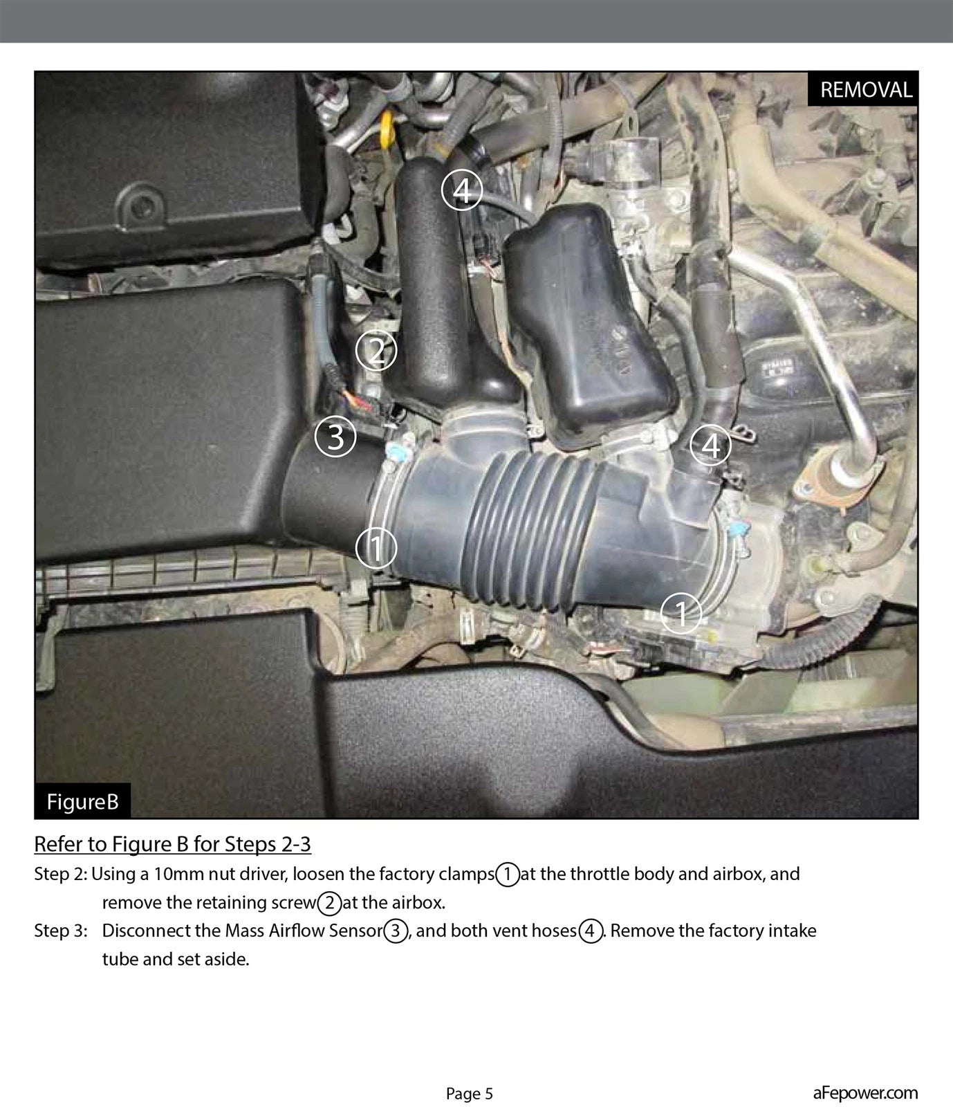 aFe Momentum GT Pro 5R Cold Air Intake 5" Flange | Lexus GX 460 V8-4.6L (50-70022R)