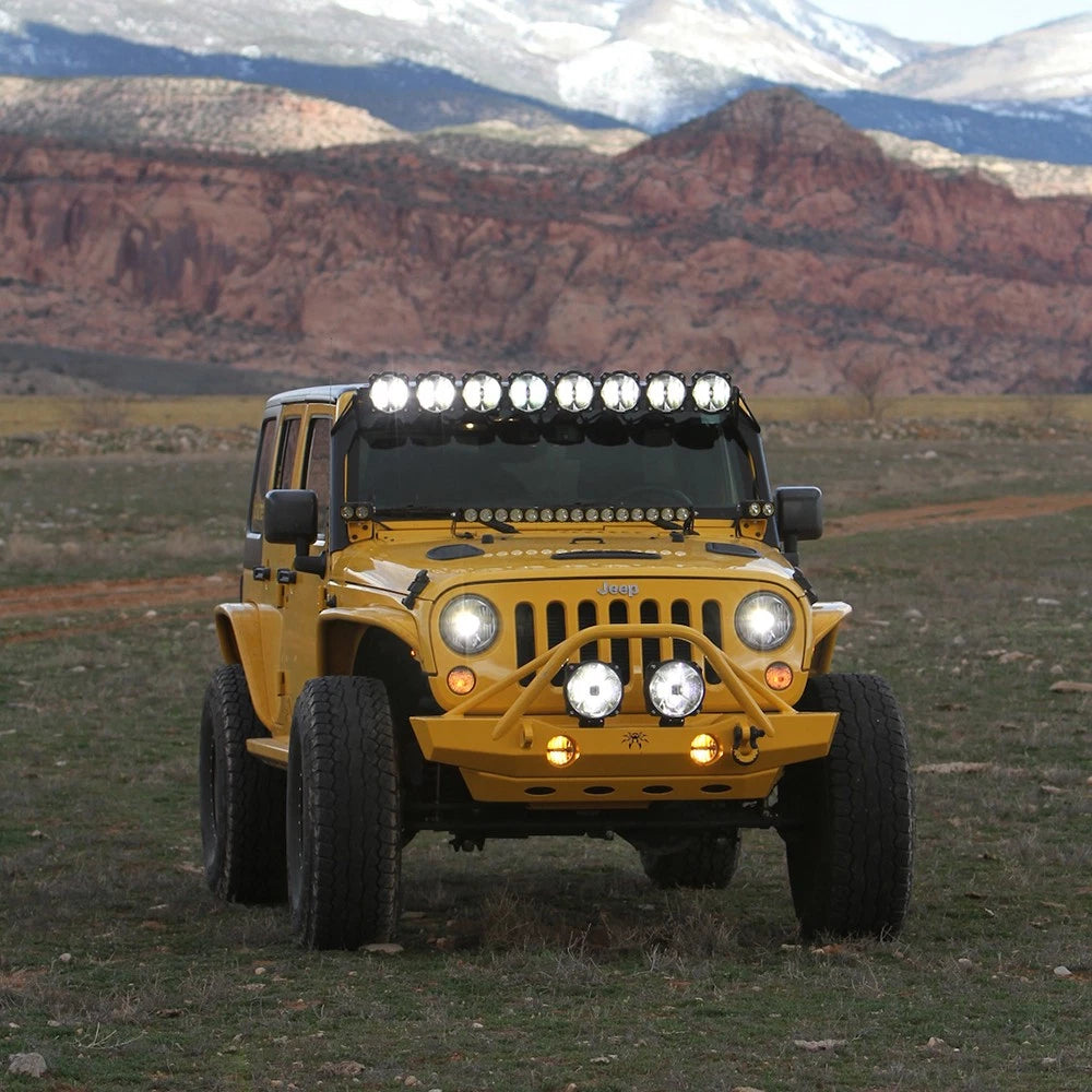 KC HiLiTES 7in Gravity LED Headlights | Jeep JK 07-18 (42341)