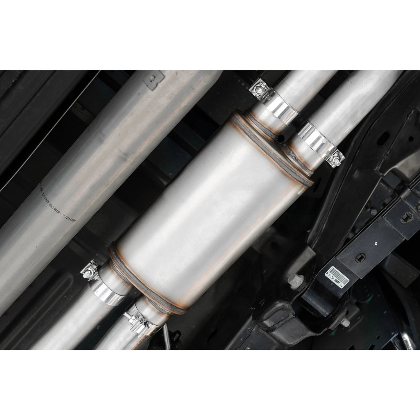 MBRP T409 3in Dual Rear Exit Resonator Back Exhaust | Ford F150 Raptor (17-20) (S5264409)