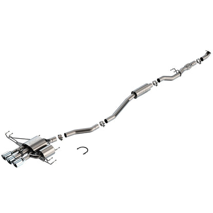 Borla 2.75in Cat-Back Exhaust System | Acura Integra Type S (24+) (140986)