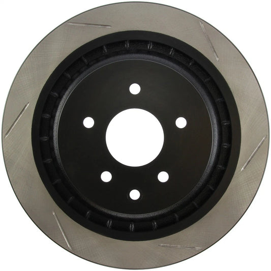 Stoptech Power Slot D&S Slotted Rear Brake Rotor | Nissan Z/370Z/Infiniti G37 (09-23) (126.42101SL)
