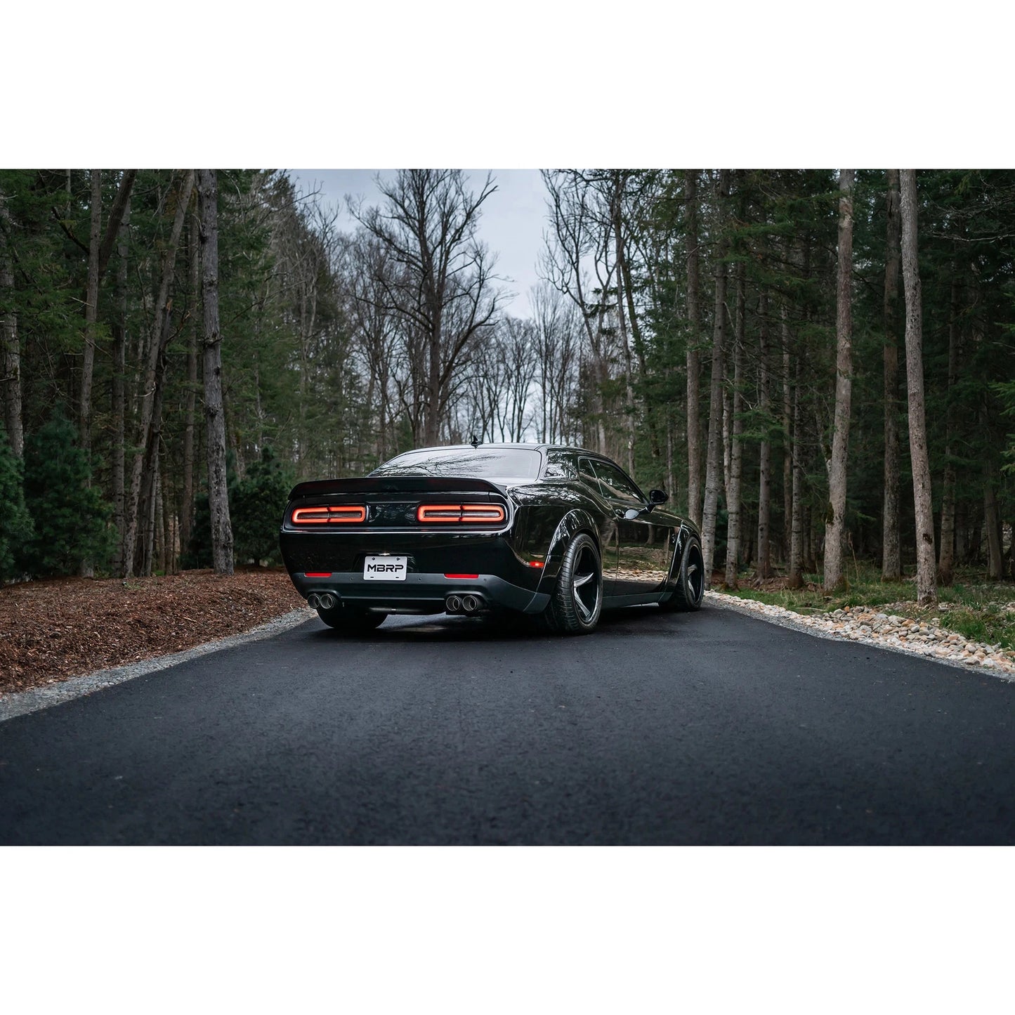 MBRP Perf Series 3in D&S Cat-Back Exhaust w/ CF Tips | Dodge Challenger 16+ (S71143CF)