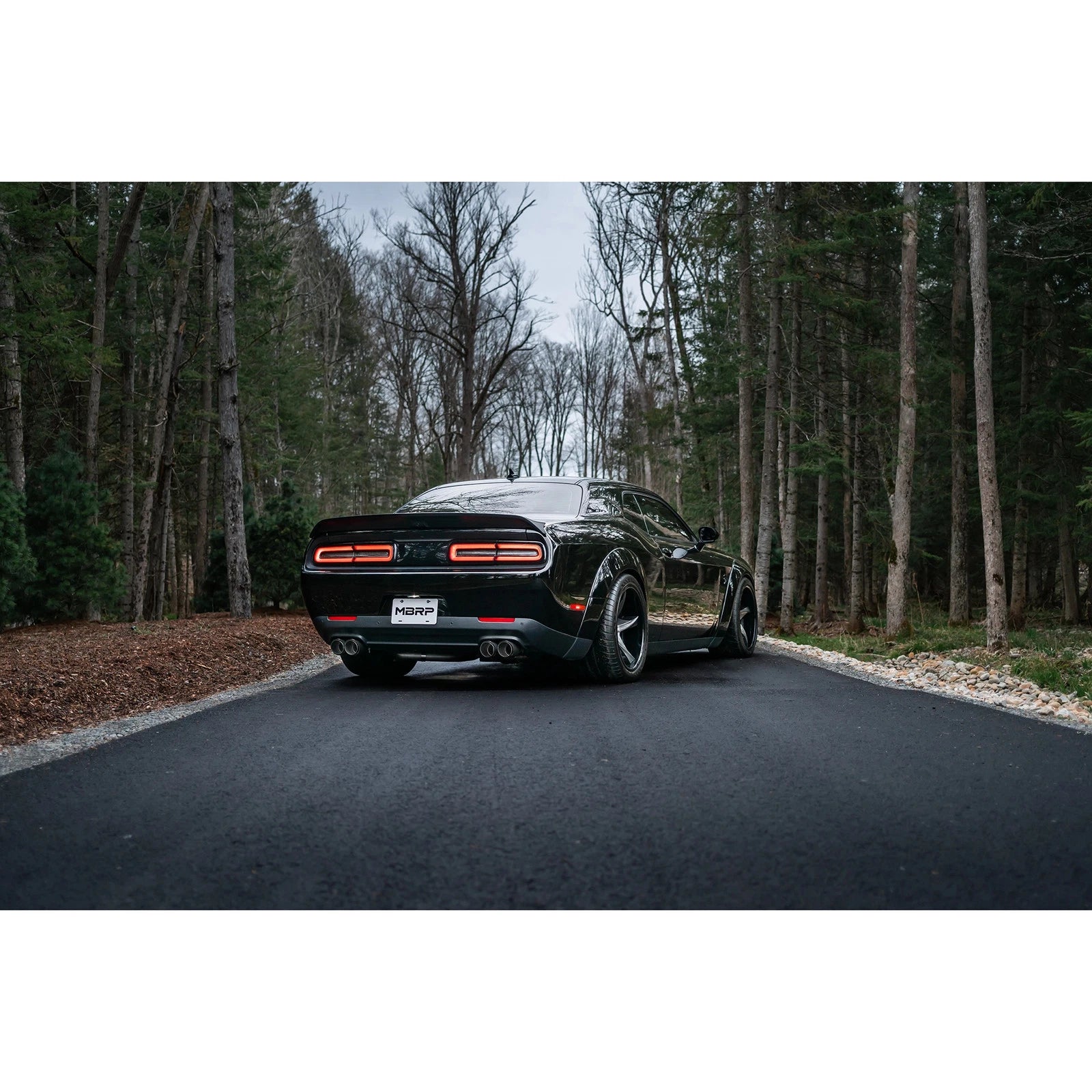 MBRP Perf Series 3in D&S Cat-Back Exhaust w/ CF Tips | Dodge Challenger 16+ (S71143CF)