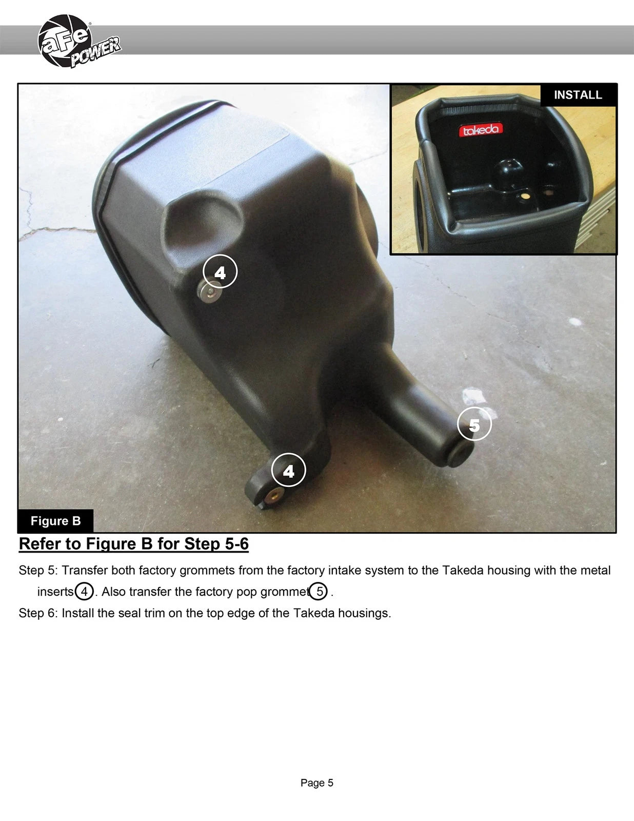 aFe Stage-2 Pro 5R Intake 7" Filter | Honda Civic I4 1.5L (16-19) (56-10008R)