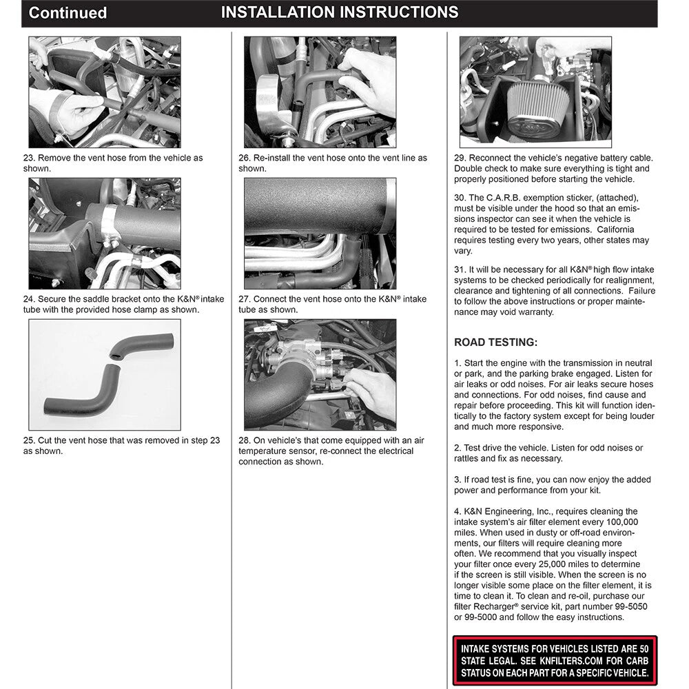K&N Performance Intake Kit | Dodge Dakota / Durango V8 4.7L (00-04) (57-1516)