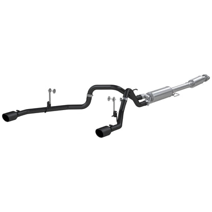 MBRP 3in Cat-Back Exhaust w/ 2.5in Dual Split Tips | Ford F-150 21+ (S5215BLK)