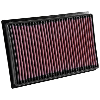 K&N 33-5039 High Flow Performance Washable Air Filter for 14-21 Mercedes AMG GT