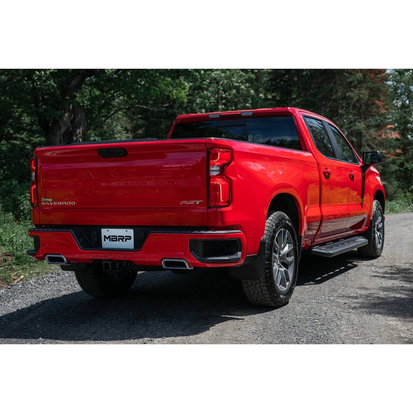 MBRP 2.5in Catback Dual Rear Exit Aluminized Exhaust | Chevy Silverado 1500 6.2L (19+) (S5065AL)