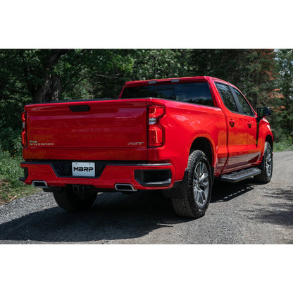 MBRP 2.5in Catback Dual Rear Exit Aluminized Exhaust | Chevy Silverado 1500 6.2L (19+) (S5065AL)