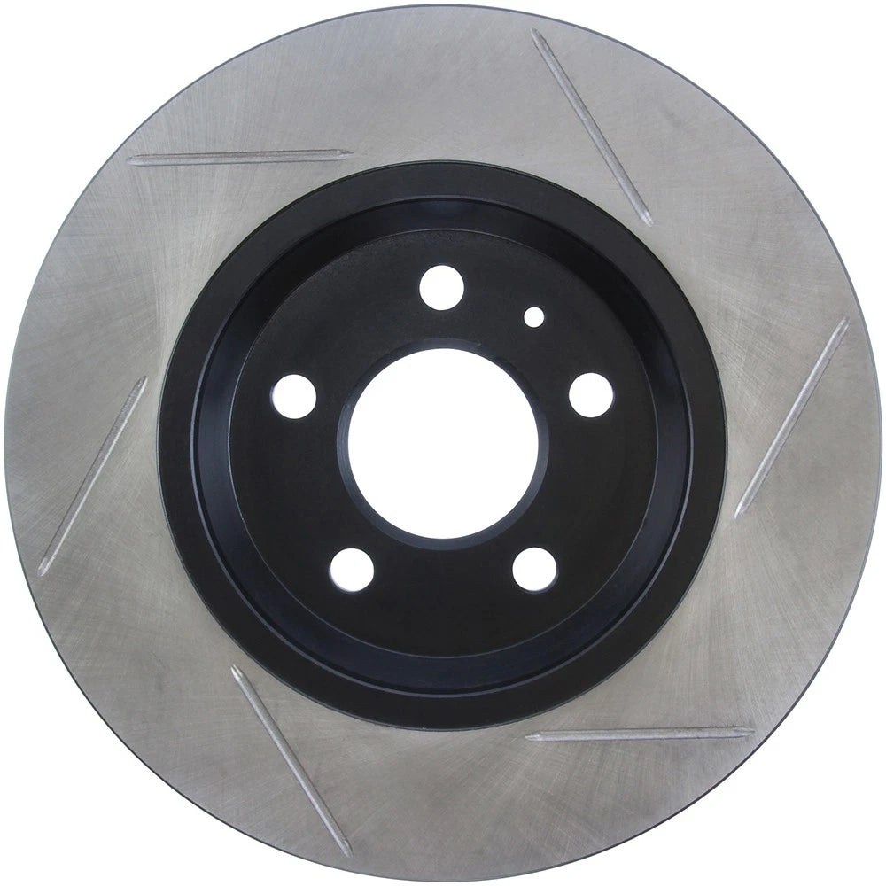 StopTech 126.33127SR Rear Right Slotted Brake Rotor for 09-19 Audi A4 / 09-17 Q5