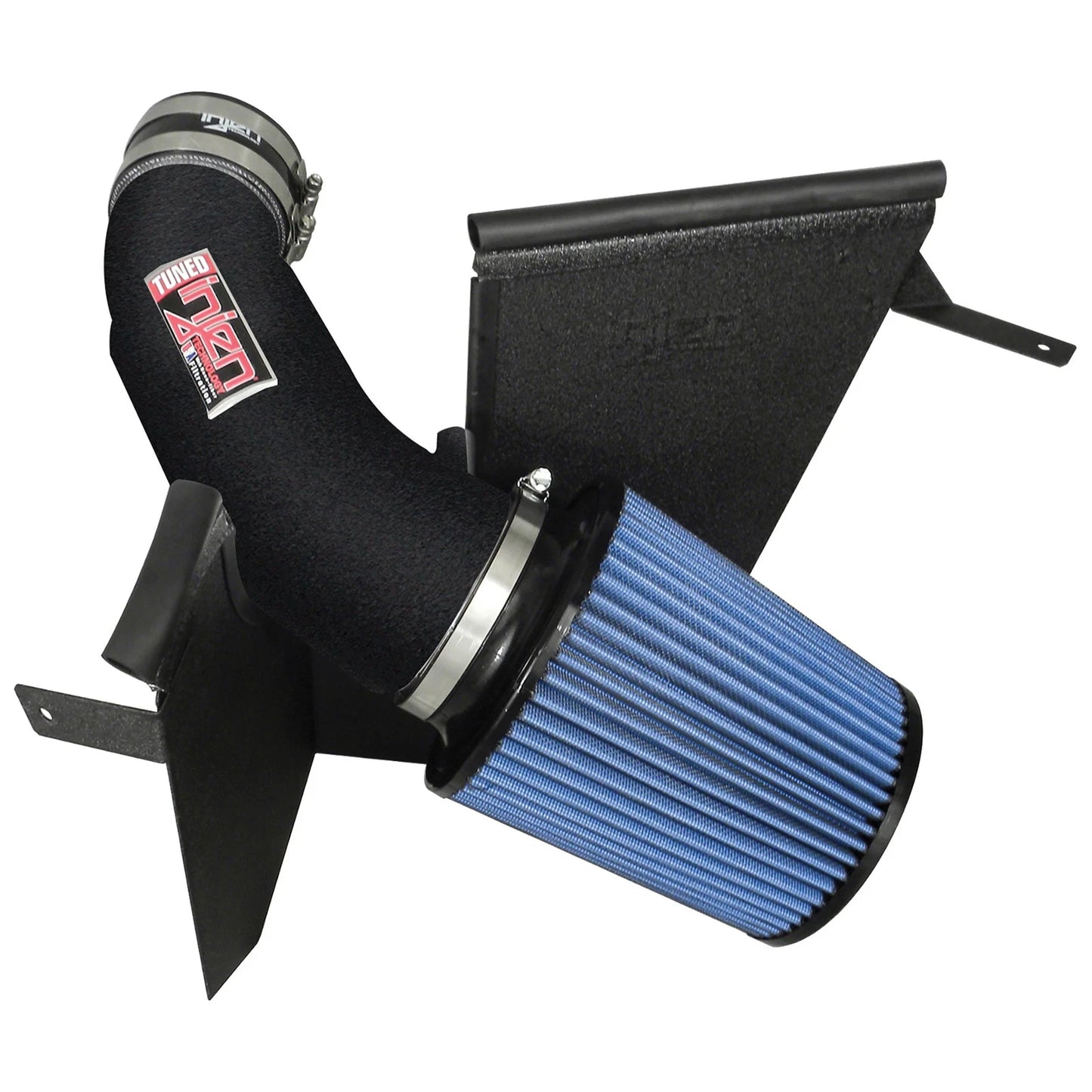 Injen Wrinkle Black Short Ram Intake w/ Heat Shield | Jeep Grand Cherokee SRT-8 (13) (PF5013WB)