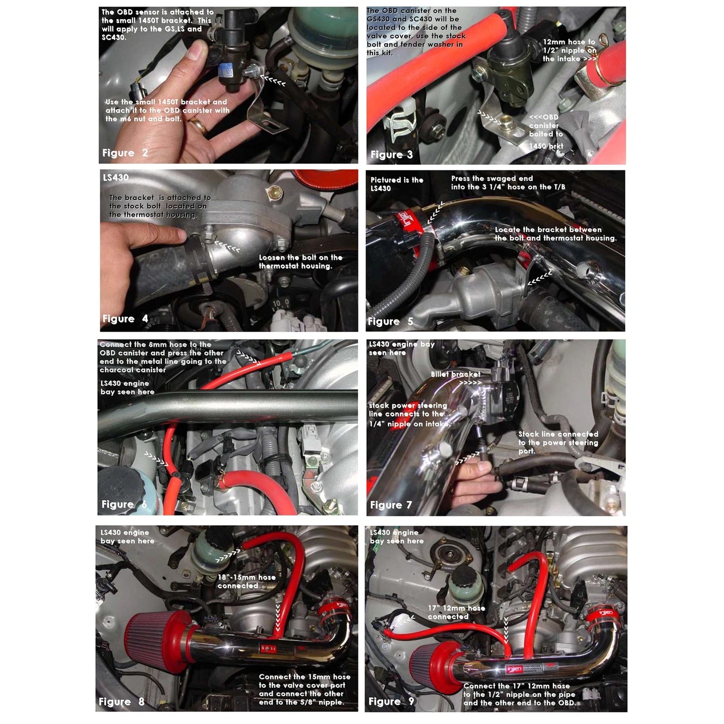 Injen Polished Short Ram Intake | Lexus LS430 / GS430 / SC430 (01-03) (IS2095P)