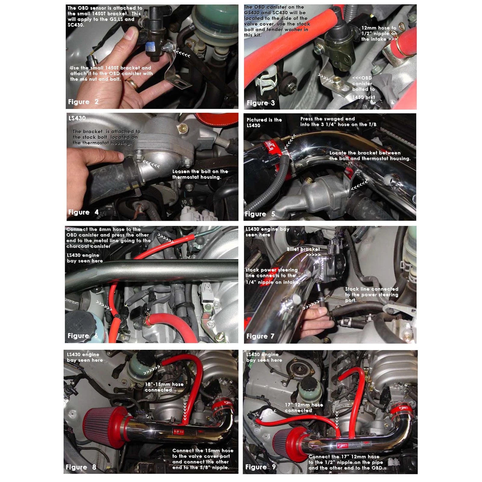 Injen Polished Short Ram Intake | Lexus LS430 / GS430 / SC430 (01-03) (IS2095P)