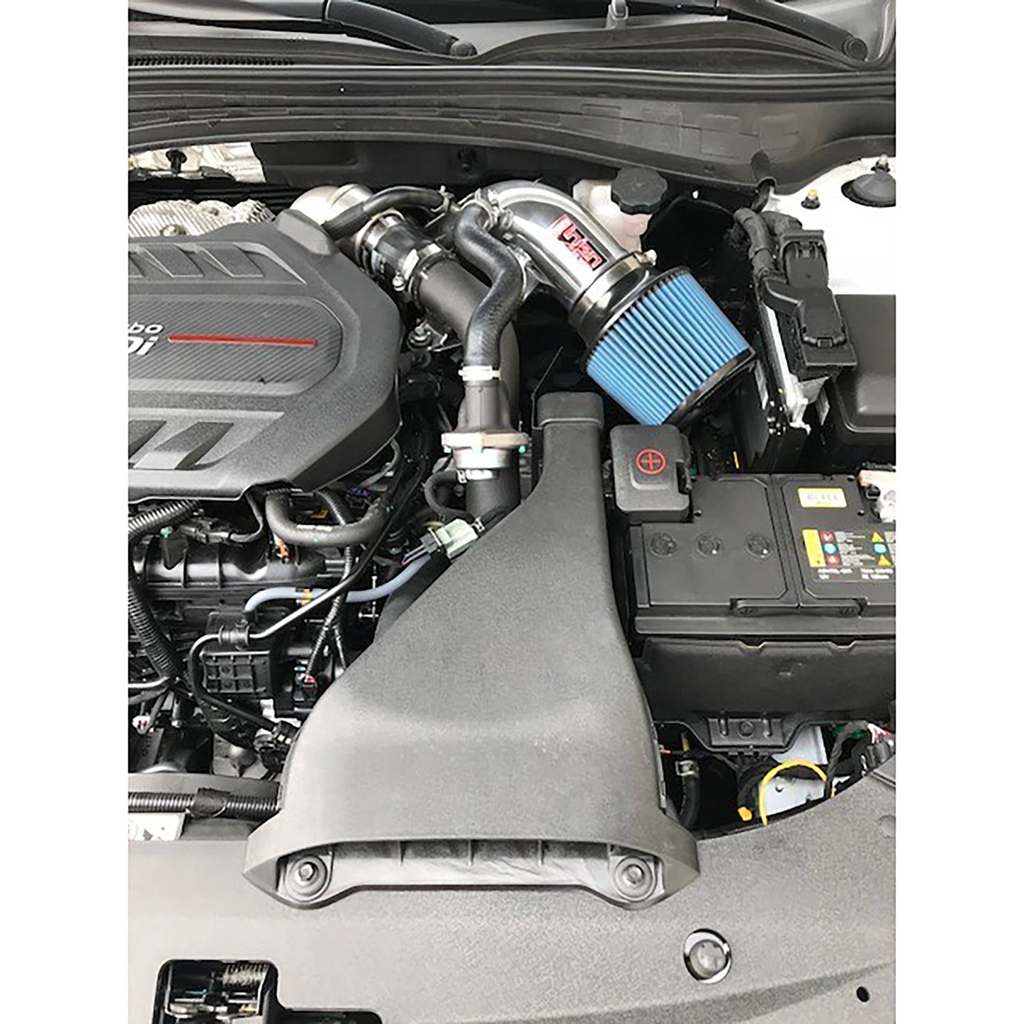 Injen 2.0T Short Ram Air Intake | Hyundai Sonata (15-19), Kia Cadenza (09-20), Kia Optima (10-20), Hyundai Azera (12-17), Kia Forte (16-20) (SP1334BLK)