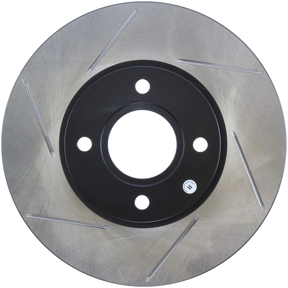 StopTech 126.61110SR Front Right Slotted Brake Disc Rotor for 14-19 Ford Fiesta