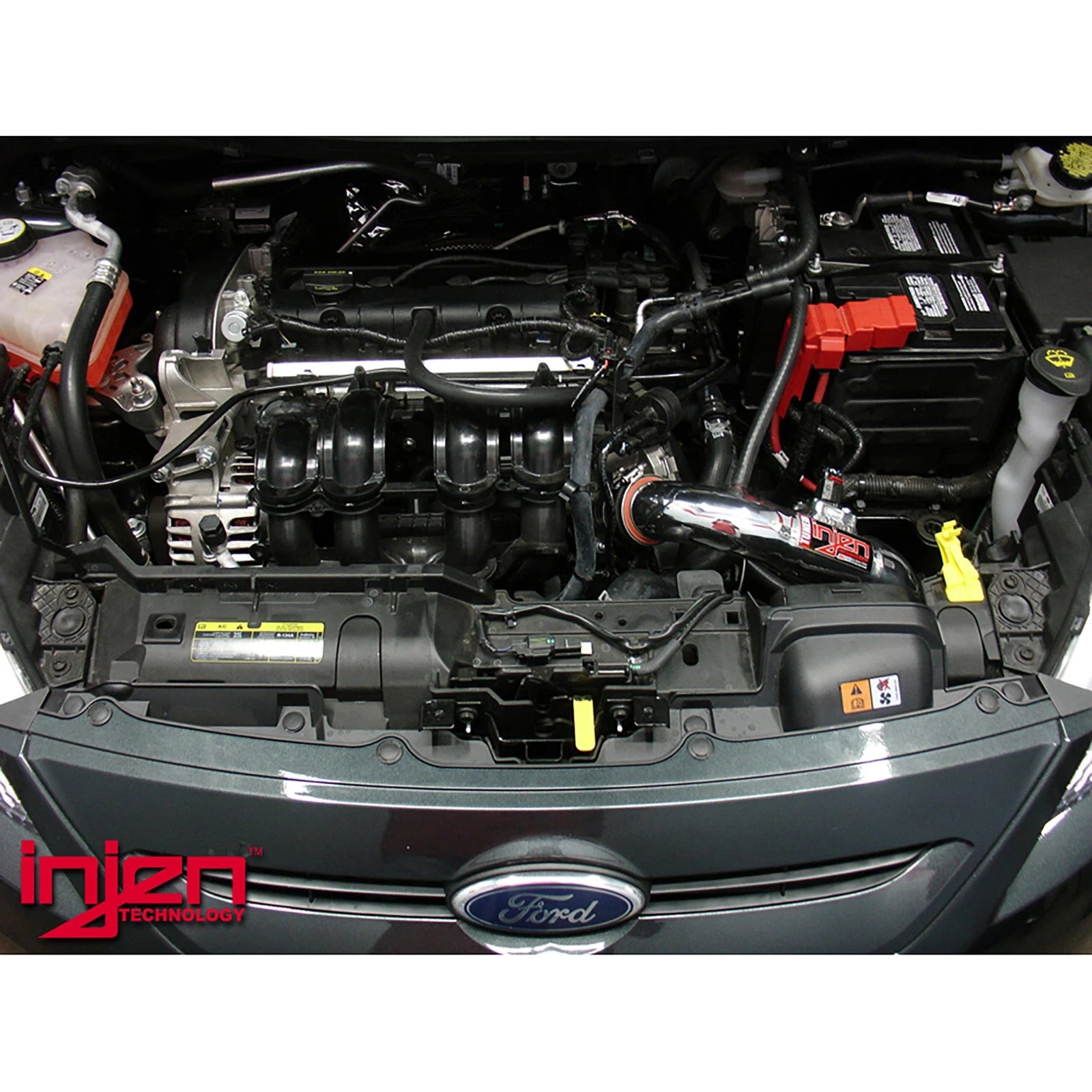 Injen 14-19 Ford Fiesta 1.6L Polished Cold Air Intake | Ford Fiesta (02-14) / Mazda 2 (07-15, 08-19) (SP9017P)