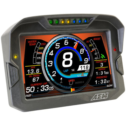 AEM CD-7LG Carbon Logging Display w/ GPS (30-5703)