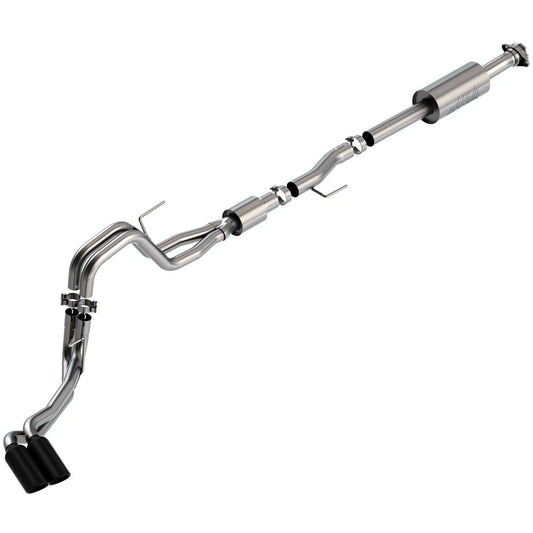 Borla 3/2.25 DSE Cat-Back S-Type Black System | Ford F-150 (21) (140874BC)