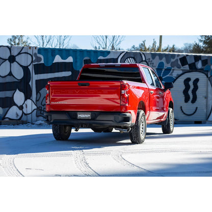 MBRP Alum. Steel 3in Cat-Back | GM 1500 Silverado/Sierra 2019-2024 (S5019AL)