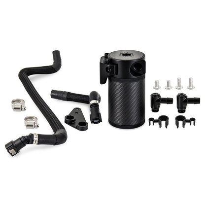 Mishimoto Carbon Fiber Oil Catch Can | 2020-2021 Chevrolet Corvette (MMBCC-C8-20PCF)