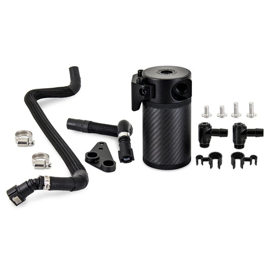 Mishimoto Carbon Fiber Oil Catch Can | 2020-2021 Chevrolet Corvette (MMBCC-C8-20PCF)
