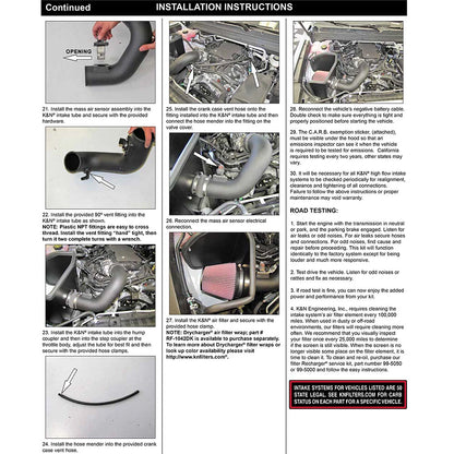 K&N 3.6L V6 Performance Air Intake System | Chevrolet Colorado (57-3088)