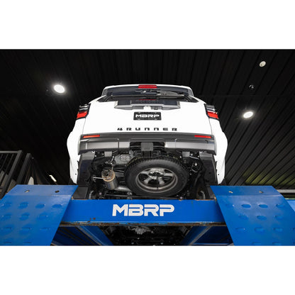 MBRP 3in Single Rear High-Clearance Turn Down | Toyota 4Runner (25-26) (S5344AL)