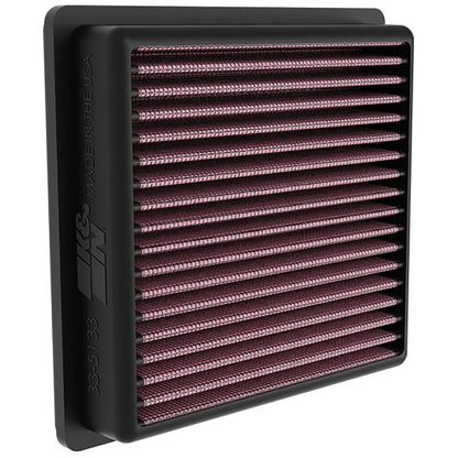 K&N 33-5133 High Flow Performance Air Filter for 2018-2023 Lexus LC500 / LS500