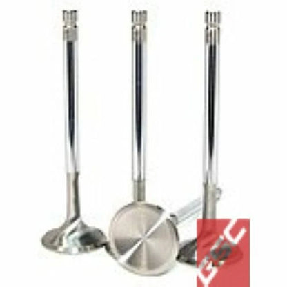 GSC P-D Toyota 2JZ-GTE 23-8N Chrome Polished Exhaust Valve - 29mm Head (STD) - SET 12