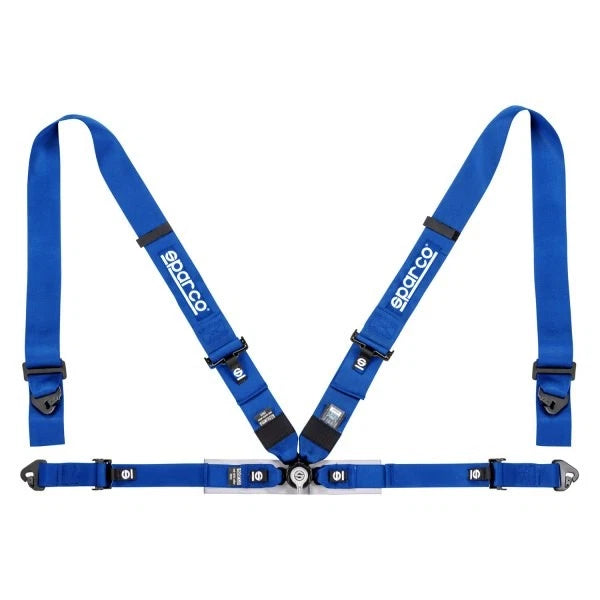 Sparco 3" 4-Point Competition Harness (04716M1AZ/NR/RS)