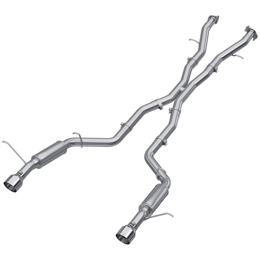 MBRP 18-23 Dodge Durango SRT 6.4L Armor Lite AL Steel 3in Cat Back Exhaust Dual Rear Exit w/ SS Tips | Dodge Durango (18-23) (S5105AL)
