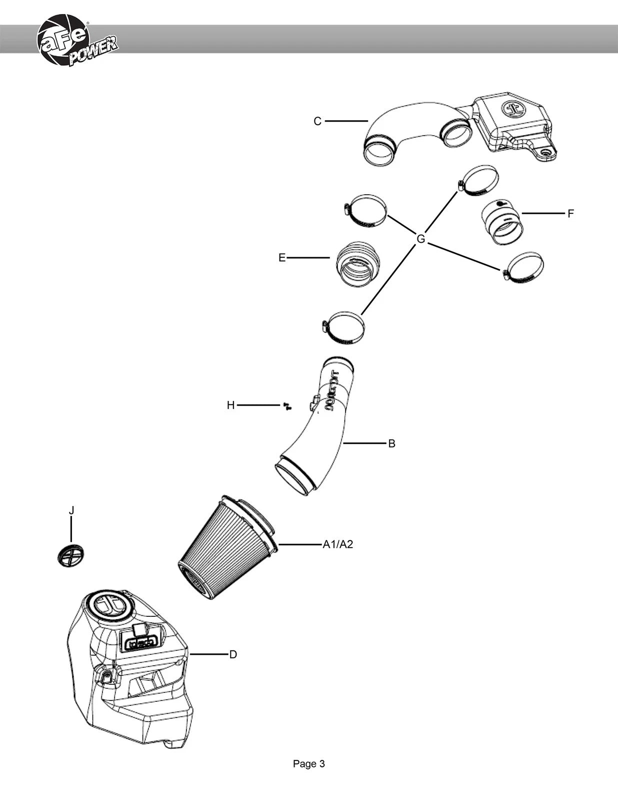 aFe Takeda Momentum Pro DRY S Intake | Subaru Impreza H4 2.0L (12-16) (56-70043D)