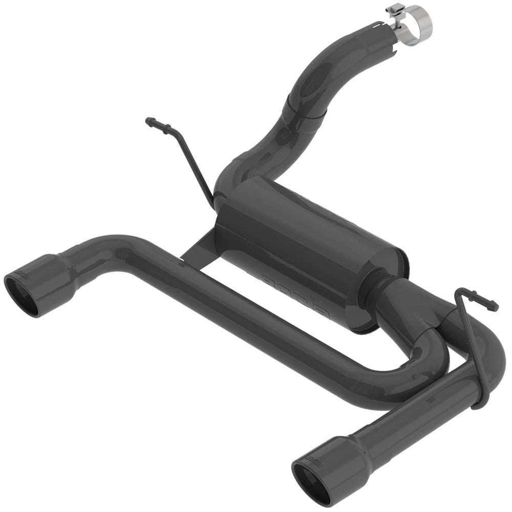 Borla Axle-Back Exhaust System - S-Type | 2018-2021 Jeep Wrangler 3.6L (11956)