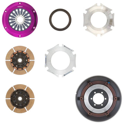 Exedy Hyper Twin Cerametallic Clutch | 1993-1995 Mazda RX-7 (ZM022SD)