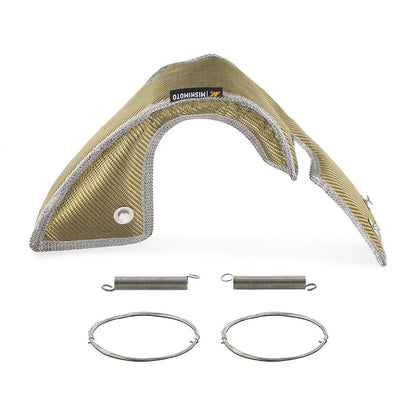 Mishimoto Titanium Turbo Blanket | 2017-2021 Honda Civic Type-R (MMTB-CTR-17)