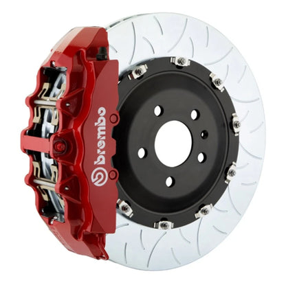 Brembo 15-20 F150 2WD/4WD (Excl Raptor)Fr GT BBK 6Pis Cast 2pc 380x34 2pc Rotor Slotted Type3-Red