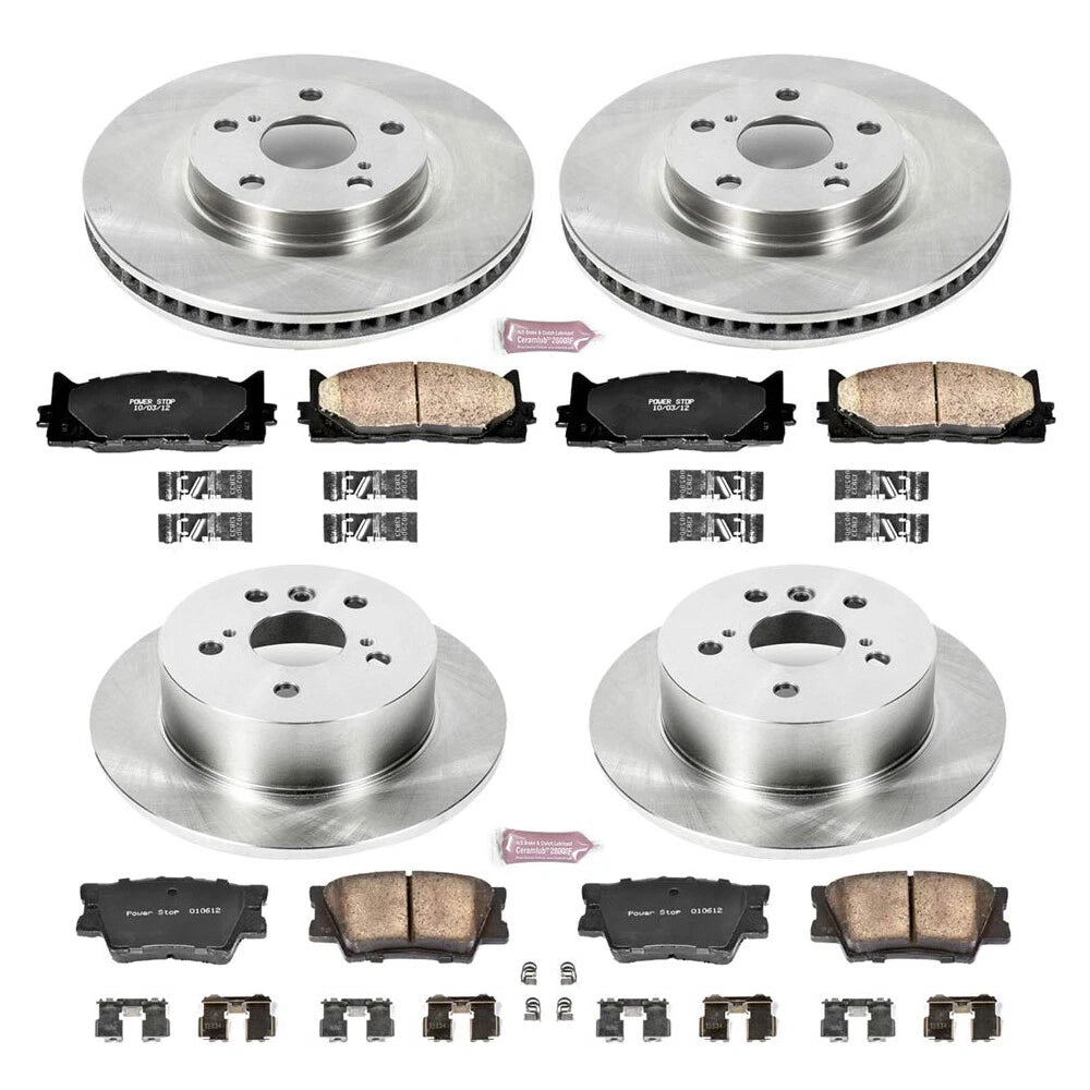 PowerStop Brake Kit | 2007–2012 Lexus ES350 (KOE2822)