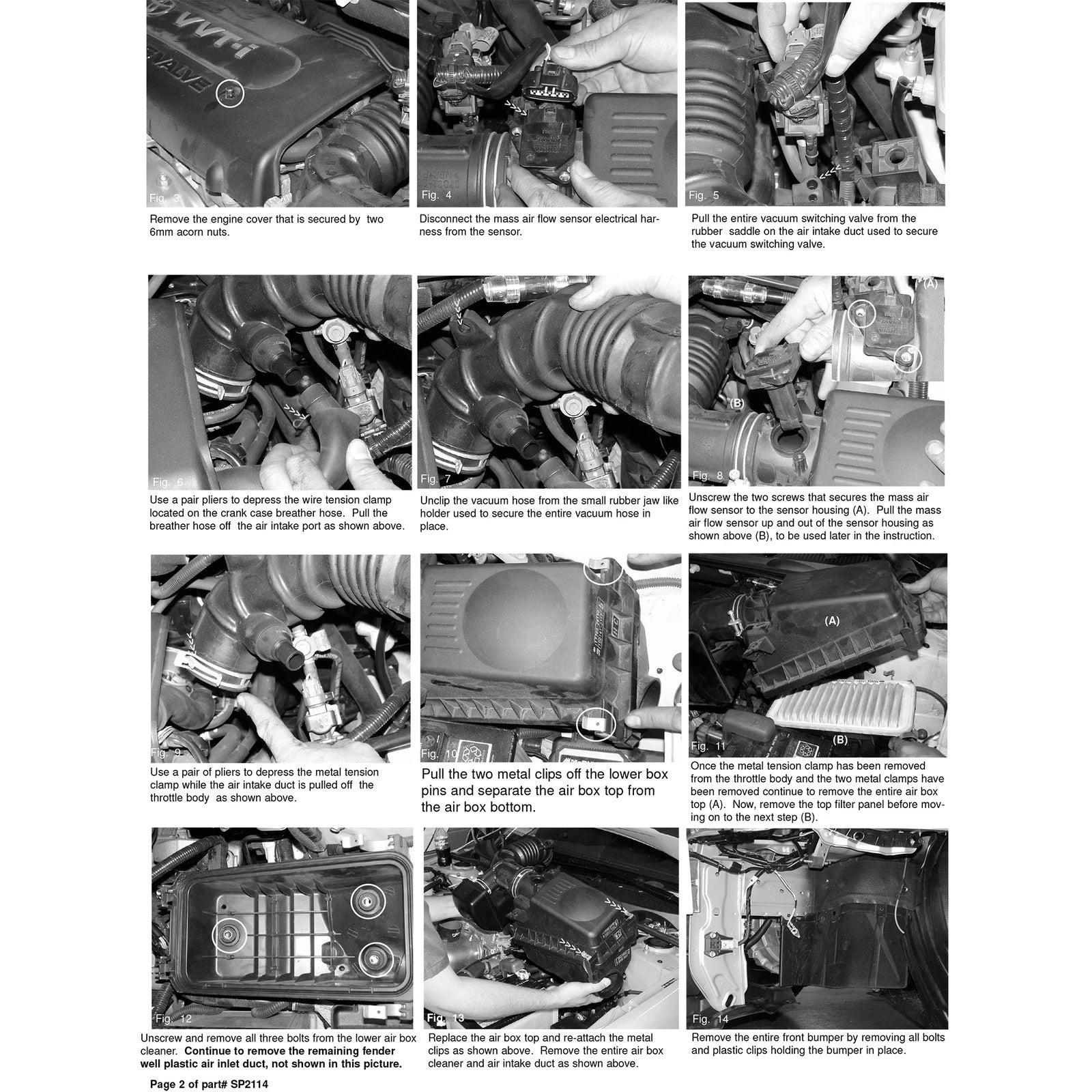 Injen Cold Air Intake | Scion tC (07-08) / Pontiac Vibe (02-08) / Toyota Corolla IX (04-06) (SP2114BLK)