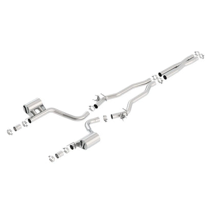 Borla Cat-Back Exhaust System - ATAK | 2015-2020 Dodge Charger Automatic 6.2L (140669)