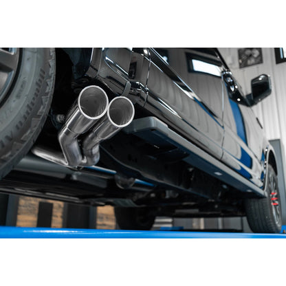 MBRP 3in Cat-Back Pre-Axle Dual Outlet Exhaust w/ 4in OD Tips | Ford F150 (15-20) (S5262304)